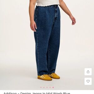 Lucy & Yak Blue Denim Addison Jeans